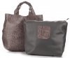Bőr táska shopper bag Genuine Leather földszínű K216